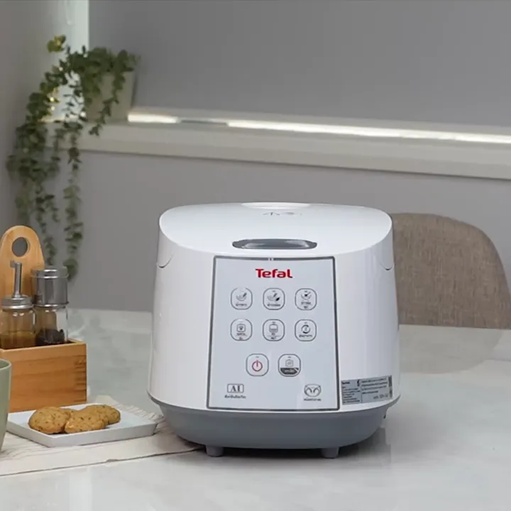 TEFAL หม้อหุงข้าวดิจิทัล รุ่น RK732166 1.8 ลิตร (AI 8 โปรแกรม)
